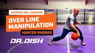 Advanced Ball Handling Drills Over Line Manipulation with Hunter Rhodes [upl. by Issej]