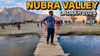 NUBRA SAND DUNES  LADAKH  EP9  LADAKH BIKE RIDE 2024  DOUBLE HUMP CAMEL  ATTRACTIONS IN LADAKH [upl. by Ydurt871]