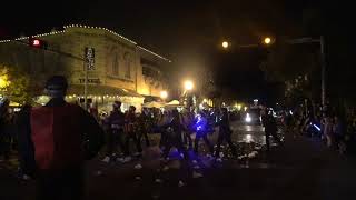 Tivy Band Cheer and Golden Girls at Kerrville Lighted Christmas Parade [upl. by Urana]