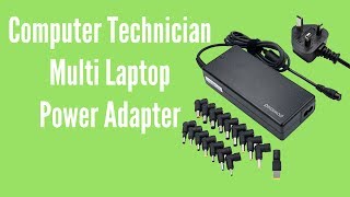 Computer Technician Multi Laptop Power Adapter [upl. by Esserac209]