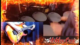 Motley Crue  quotKickstart My Heartquot guitar and drum cover [upl. by Barton173]