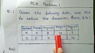 PCA problem  How to compute principal components  KTU Machine learning [upl. by Kimbra369]