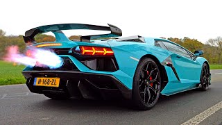 Lamborghini Aventador SVJ Gintani Exhaust V12 F1 SOUND [upl. by Gnel1]