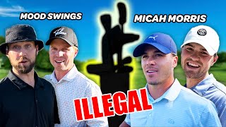 Micah Morris amp Trey Kennedy Play Golf With ILLEGAL CLUBS [upl. by Wertheimer603]