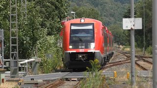 MainSaaleExpress Diesel Train as Regional Express Train [upl. by Aitnahs93]