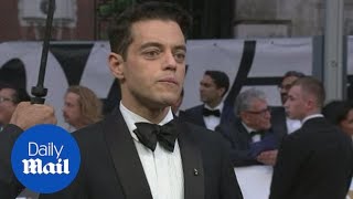 No Time to Die premiere Working with Daniel was everything I wanted it to be Rami Malek says [upl. by Coney]