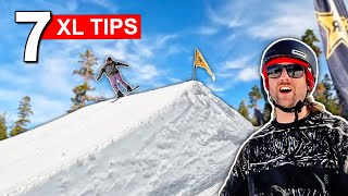 7 Tips for Hitting XL Snowboard Jumps [upl. by Nospmoht]