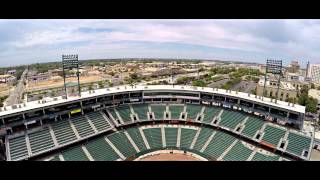 Chukchansi Park  Fresno CA AERIAL [upl. by Schacker]