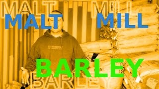 BARLEY MALT MILL How To Microbrewery [upl. by Warford]