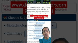 IIT JAM Exam 2025 Preparation iitjam jambiotechnology jamphysics jammathematics [upl. by Alyat455]