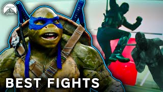 Teenage Mutant Ninja Turtles Out of the Shadows  quotAirplane Jumpquot Clip  Paramount Movies [upl. by Curson]