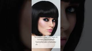 Layered Bobs Versatile Styles for Any Hair Type  Trendy amp Easy Haircuts Tutorial [upl. by Adiuqal875]