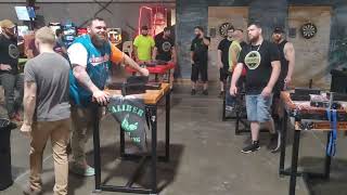 AUSTIN JAGGERS king of the table armwrestling [upl. by Sandberg341]