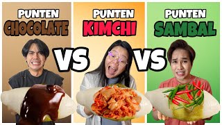 PUNTEN KIMCHI VS PUNTEN COKLAT VS PUNTEN SAMBAL [upl. by Brosy]