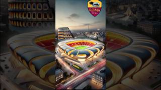 GLI STADI DELLA SERIE A DEL FUTURO PARTE 2🏟️❤️⚽️ music futbol calcio football ai [upl. by Ttevy]