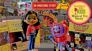 DJ Catnip GROOVY Music Room amp CONCERT 🍓🥛 Gabby’s Dollhouse Toy Unboxing Musical Pretend Play Story🍓🥛 [upl. by Gascony109]