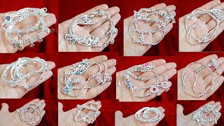 2000  5000 rs under silvar payal designs with weight and price  new silver chain payal design [upl. by Elwyn174]