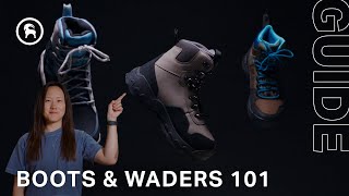 How to Choose Fly Fishing Boots and Waders [upl. by Anura]