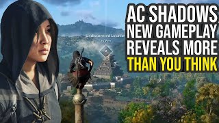 New Assassins Creed Shadows Gameplay Reveals More Than You Think [upl. by Eniluqcaj]