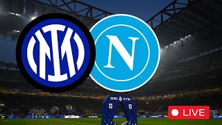 Inter Napoli 11 🔴 Partita in diretta con i tifosi napoletani a San Siro [upl. by Ahsinaw858]