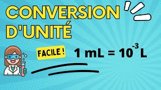 Conversions dunités faciles   SECONDE  PREMIERE  TERMINALE [upl. by Aizat]