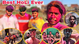 BEST HOLI EVER 😂❤️  Gaon ki sabse best holi  MR VARSHNEY VLOGS [upl. by Dnumyar]