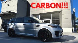 2022 Range Rover Sport SVR Carbon Edition MORE CARBON FIBER [upl. by Llenrad]