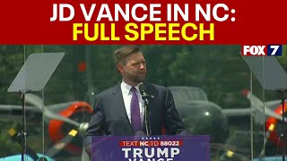 JD Vance North Carolina Rally FULL SPEECH [upl. by Michaeline]