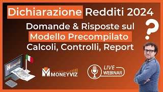 Dichiarazione Redditi 2024  DampR sul Modello Precompilato Calcoli Controlli Reportistica [upl. by Knapp]