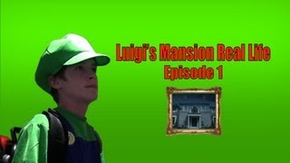 Luigis Mansion Real Life Ep1 [upl. by Kaleena]