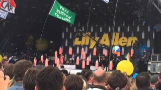 Lily Allen  Smile  Glastonbury 2014 [upl. by Buxton]