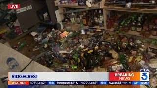 Ridgecrest Liquor Store Damaged from 71 Magnitude Earthquake [upl. by Rubinstein]