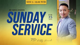 IBADAH RAYA GBI TABGHA BENGKONG  MINGGU 25 FEBRUARI 2024  SESI 5 PUKUL 1900 WIB [upl. by Buchanan]