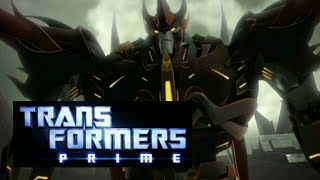 Megatron VS Predaking  Transformers Prime Beast Hunters S3E12 [upl. by Ahsilram]