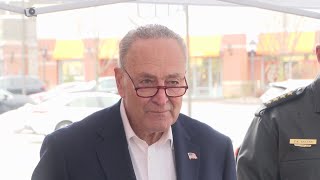 Schumer calls for investigation into organized retail thefts in Rochester Full Press Conference [upl. by Hembree]