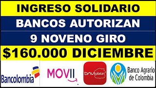 BANCOS AUTORIZAN 9 GIRO DE INGRESO SOLIDARIO CONSULTE FECHAS AQUÍ [upl. by Assirrak]