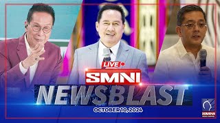 LIVE SMNI Newsblast  October 10 2024 [upl. by Obeded]