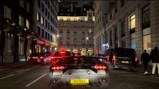 INSANE Lamborghini Aventador SVJ Roadster Loud Accelerations amp Public Reactions [upl. by Kirsten]