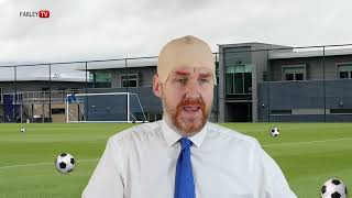 Everton FC shooting practice with Sean Dyche [upl. by Brasca]