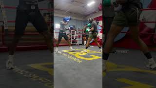 Chris Colbert sparring Mickey bay boxingworkout boxing sports professionalfighter sparring [upl. by Leavelle887]