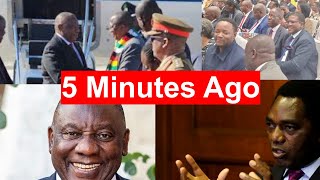 Watch Live SADC SUMMIT LATEST Ramaphosa Last To Arrive What Hichilema Absence means Reactions [upl. by Epillihp]