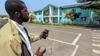 Cité du Fleuve High Scale Residential Apartment Complex Under Construction Congo Kinshasa Vlogs [upl. by Bonney714]