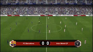 Barcelona vs Inter Miami  Friendly match  Live Football Match  4K [upl. by Ennoira]