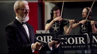 Classical Music Russian shooter performs Strauss with Guns [upl. by Oniratac439]