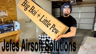 Jefe Airsoft Solutions Big Boi  Little Pew Airsoft Mystery Box Unboxing 580 Intro Cameo [upl. by Shirleen]