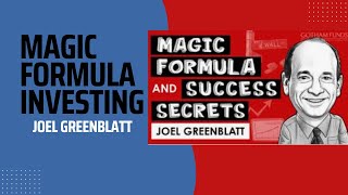 Magic Formula InvestingJoel Greenblatt [upl. by Aitnic39]