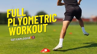 Get Explosive amp DOMINATE On The Pitch  Full Plyometric Workout For FOOTBALLERS [upl. by Iegres]