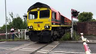 Rhiwderin Level Crossing Newport Friday 06092024 [upl. by Lowson517]