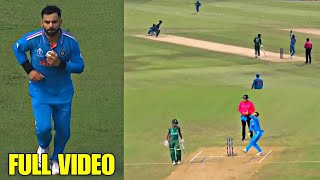 Watch Virat Kohlis bowling in India vs Bangladesh Match  Kohli Bowling in IND vs BAN Match [upl. by Ynobe]