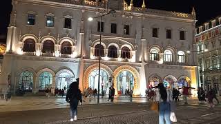 Rossio Train Station Lisbon Portugal 🇵🇹 [upl. by Suoirred]